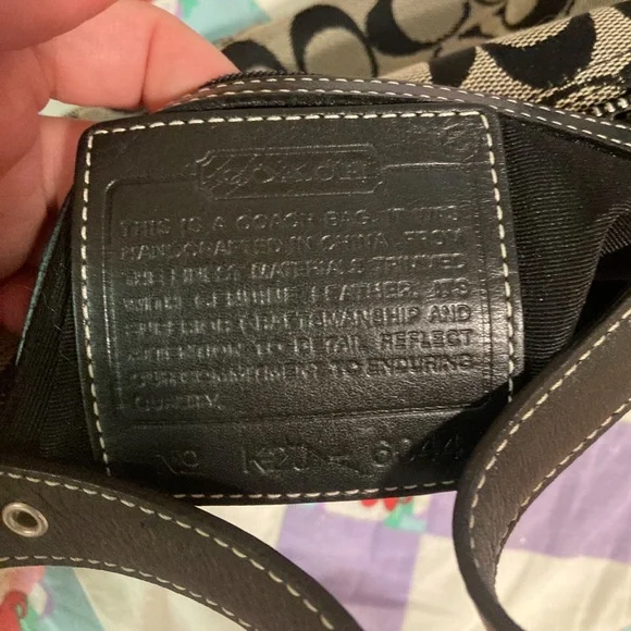 Coach canvas shoulder bag - Picture 5 of 5